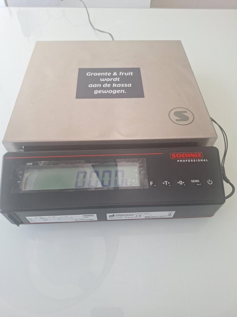 Soehnle Professional Weegschaal - Groente & Fruit, Ophalen of Verzenden, Zo goed als nieuw, Vloerweegschaal, Minder dan 50 kg