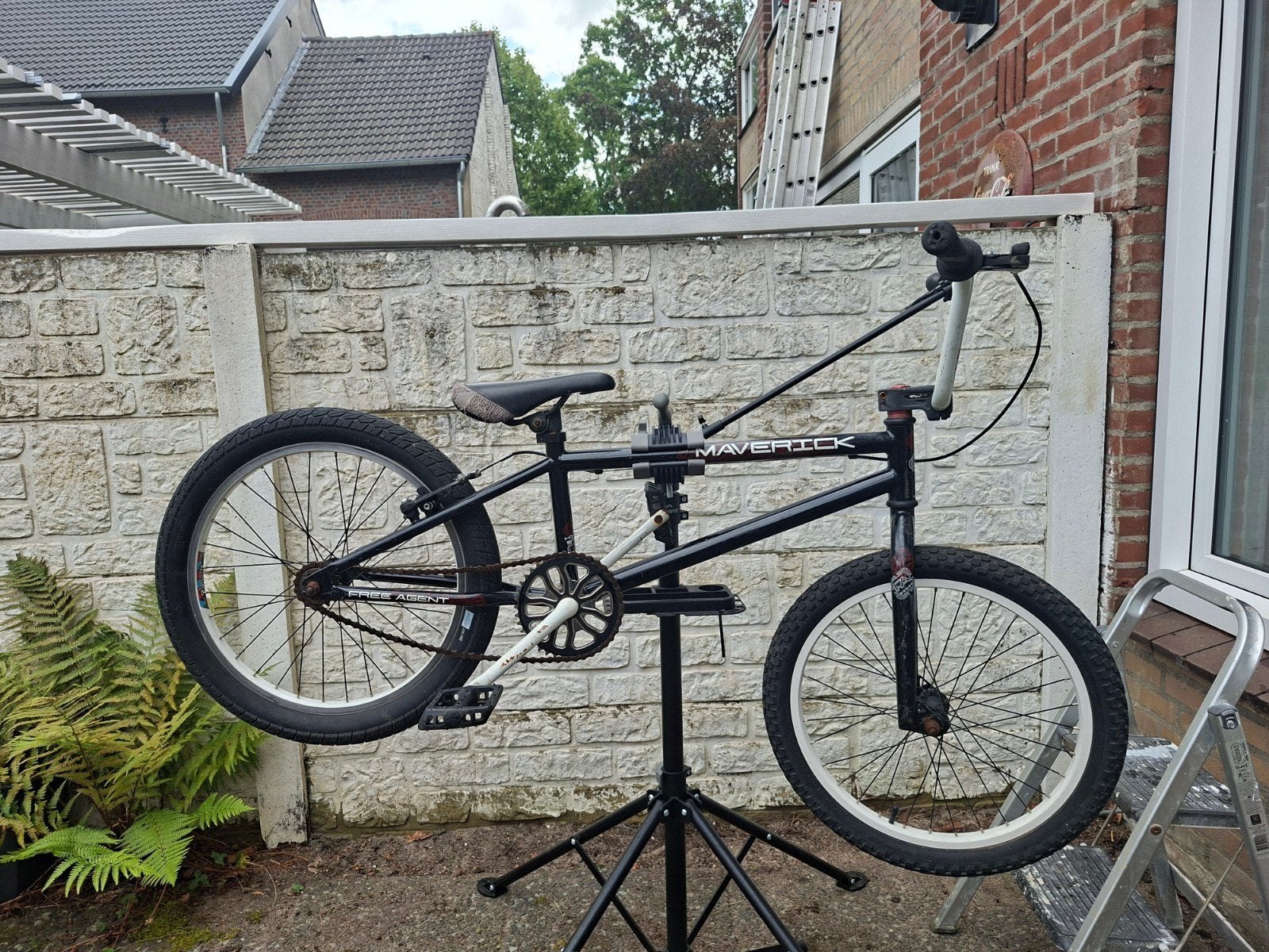 Free Agent Maverick BMX, Ophalen, Staal, Velgrem, Free Agent