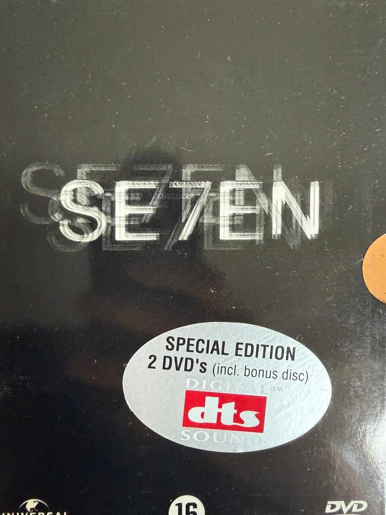 Seven special edition david fincher dvd, Ophalen of Verzenden, 1980 tot heden, Zo goed als nieuw