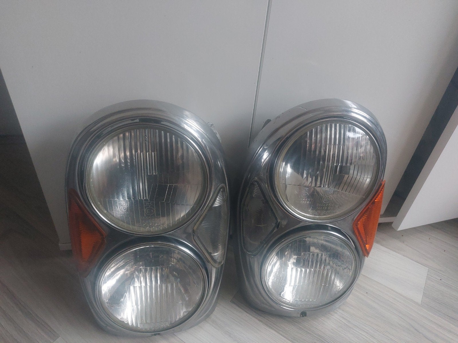 mercedes w108 amerikaanse koplampen+wit gaaf stuur, Ophalen of Verzenden, Mercedes-Benz