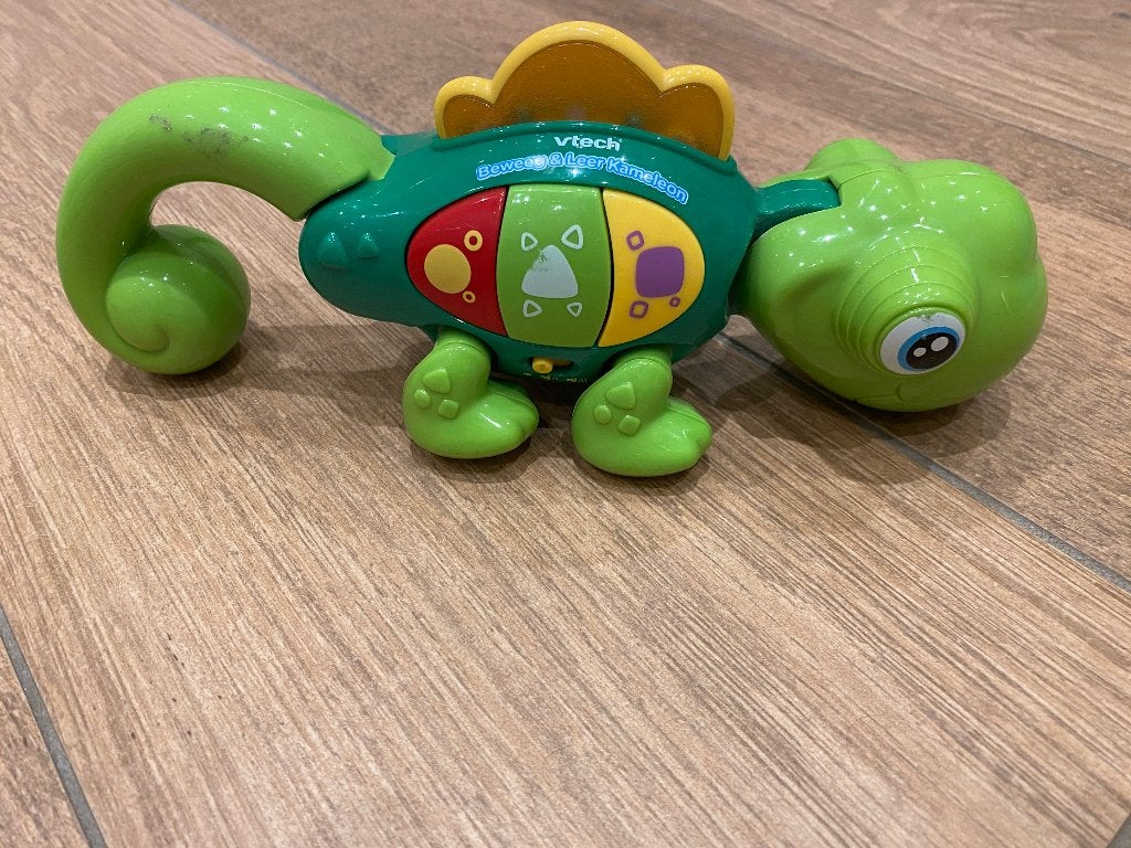 VTech Beweeg & Leer Kameleon - Interactief babyspeelgoed, Ophalen of Verzenden, Gebruikt, 6 maanden tot 2 jaar