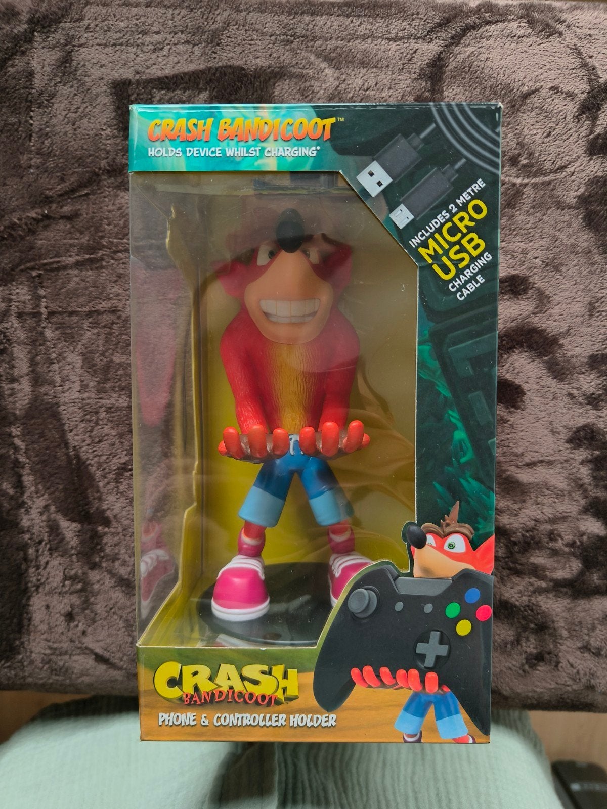 Crash Bandicoot telefoon- en controllerhouder, Houder/standaard, Nieuw, Mobiel, Overige merken