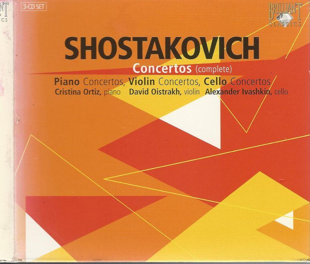 Dmitri Shostakovich ‎– Concertos (Complete) = 3cd = 2,99, Ophalen of Verzenden, Classicisme, Zo goed als nieuw, Kamermuziek