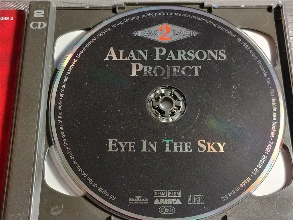 The Alan Parsons Project - Eye In The Sky/Vulture [2 CD], Ophalen of Verzenden, Zo goed als nieuw