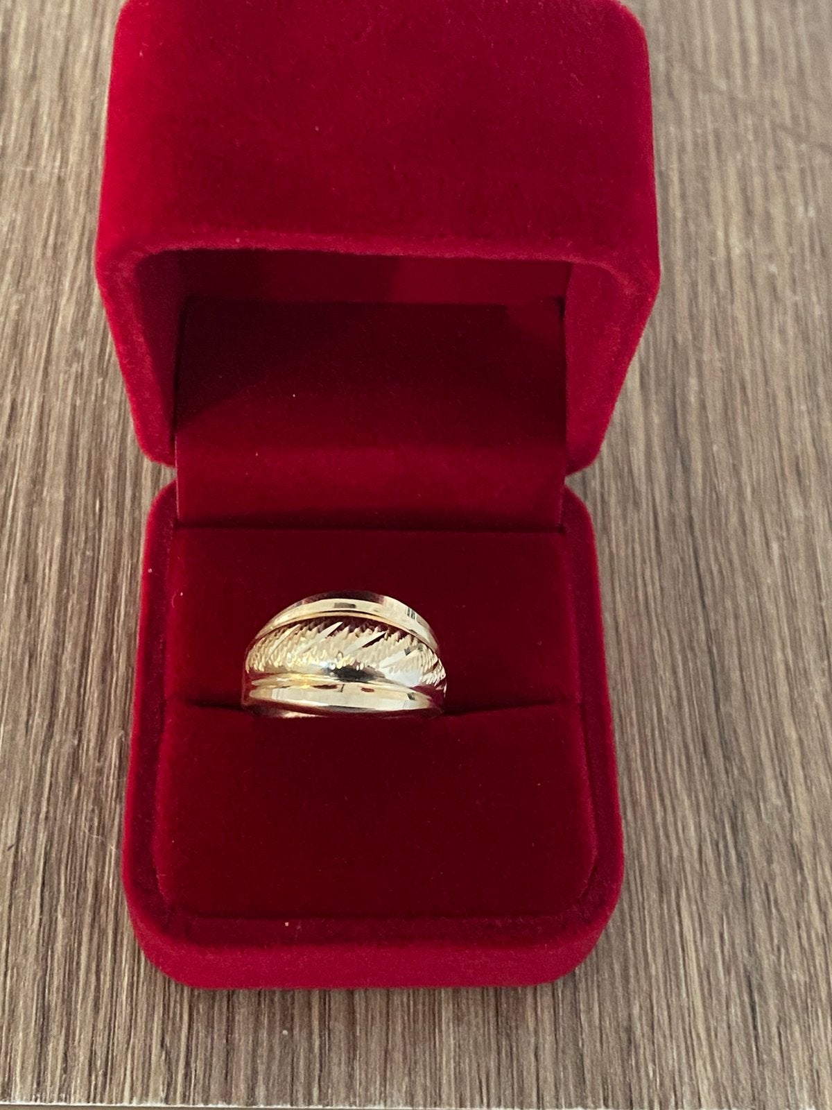 14 karaat gouden ring 585 goud, Ophalen of Verzenden, Nieuw, Goud, Goud