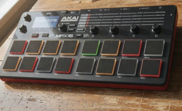 Akai MPX16 Sample Player/Controller met Drumpads, Muziek en Instrumenten, Drumcomputers, Ophalen of Verzenden, Gebruikt, Overige merken