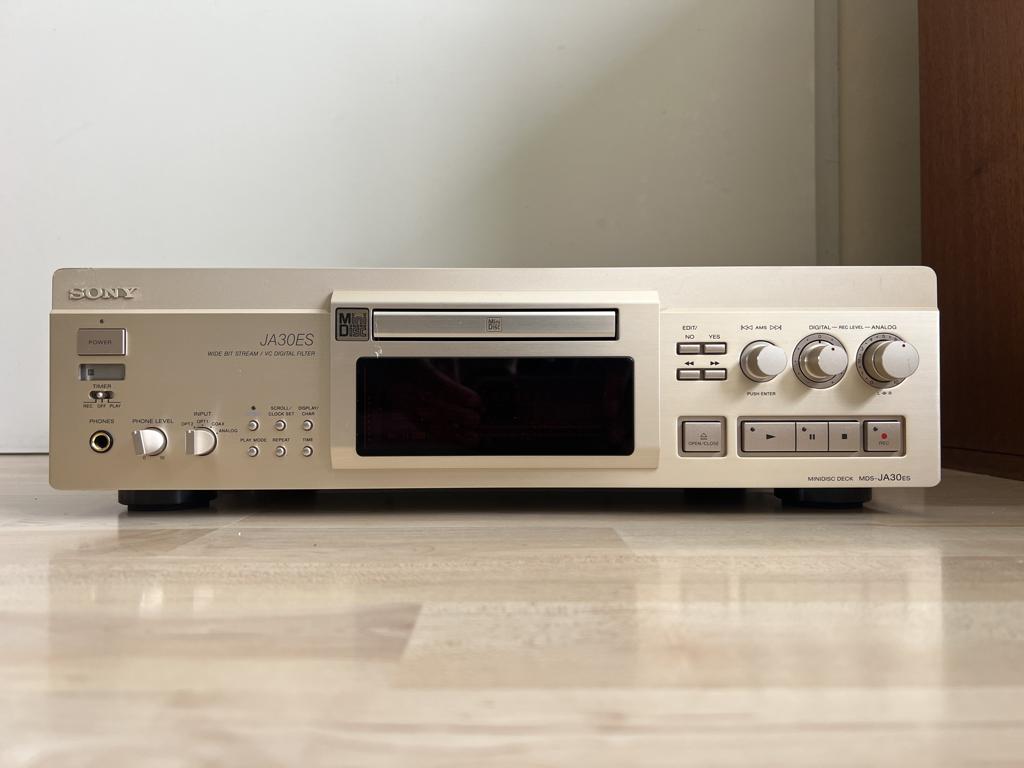 Sony MDS-JA30ES Minidisc recorder, Audio, Tv en Foto, Walkmans, Discmans en Minidiscspelers, Ophalen of Verzenden, Minidisc-recorder