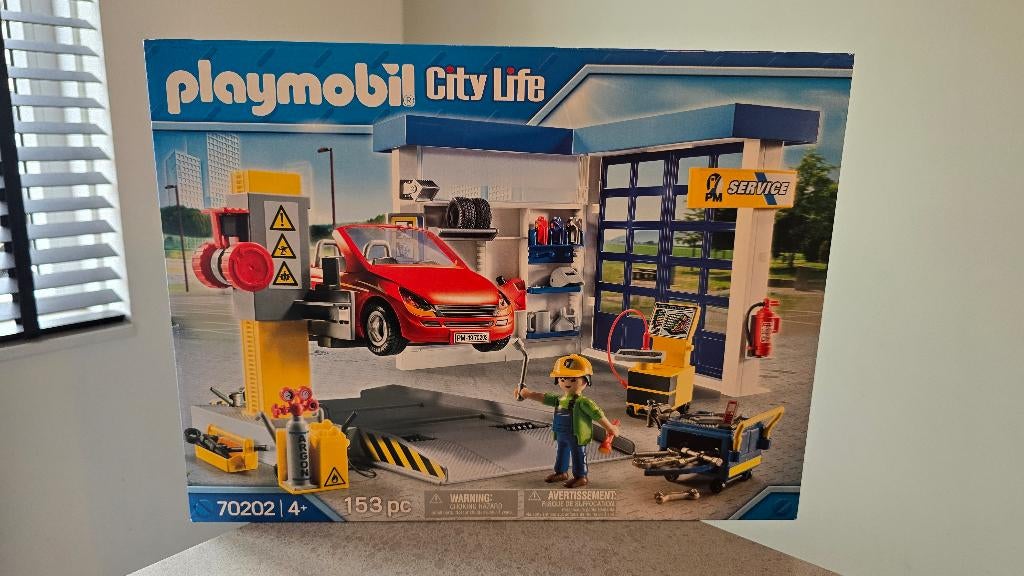 Playmobil 70202 City Life grote autogarage nieuw in doos, Kinderen en Baby's, Speelgoed | Playmobil, Ophalen of Verzenden, Nieuw