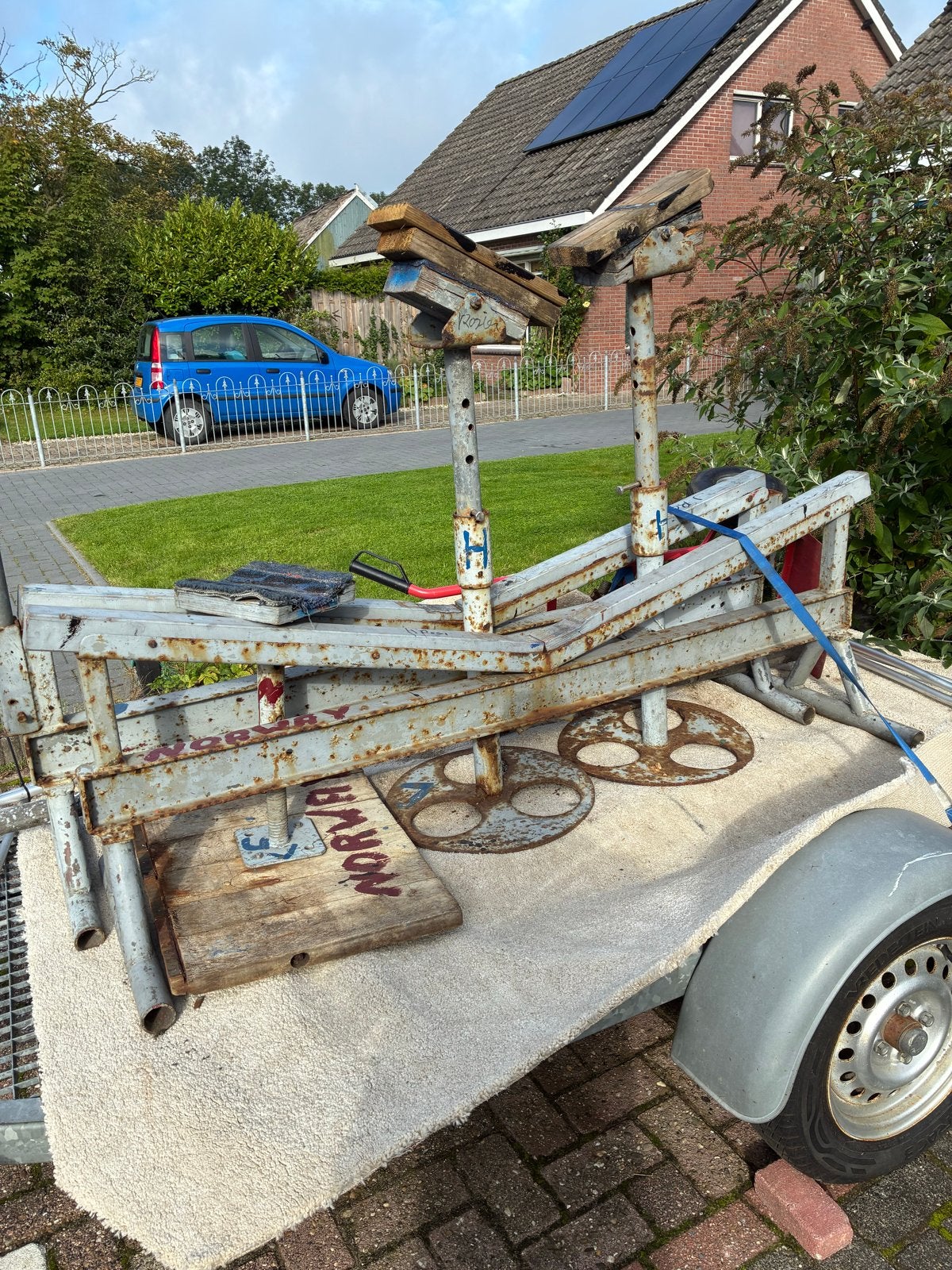Foto 3 van Bokken voor boot -  voor boten