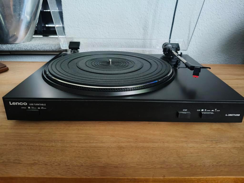 Lenco L-3867USB Platenspeler - Goede Staat, Ophalen, Gebruikt, Platenspeler, Overige merken