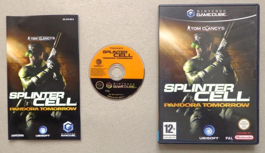 Splinter Cell Pandora Tomorrow voor de Nintendo GameCube, Spelcomputers en Games, Games | Nintendo GameCube, Shooter, 1 speler