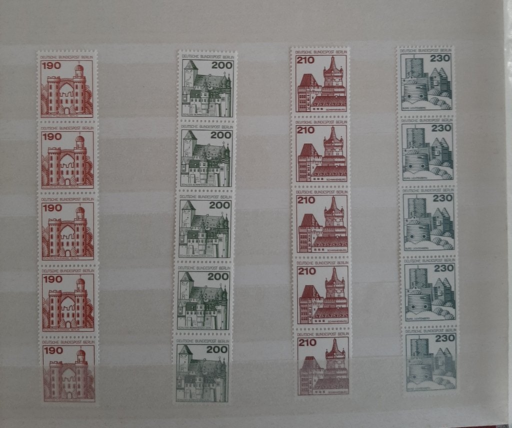 Postzegels Kastelen - Paleizen BRD Berlin Duitsland Postfris, Ophalen, BRD, Postfris