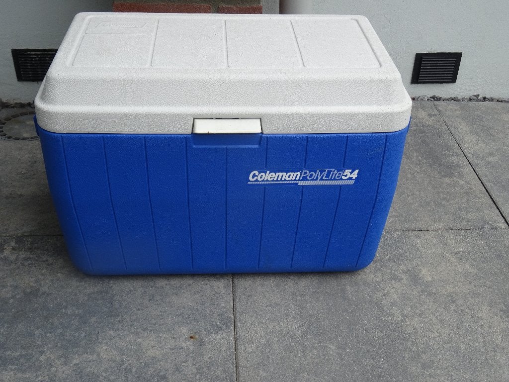 Coleman Polylite 54 koelbox cooler boot caravan camping, Ophalen, Gebruikt, Koelbox, Koelelement