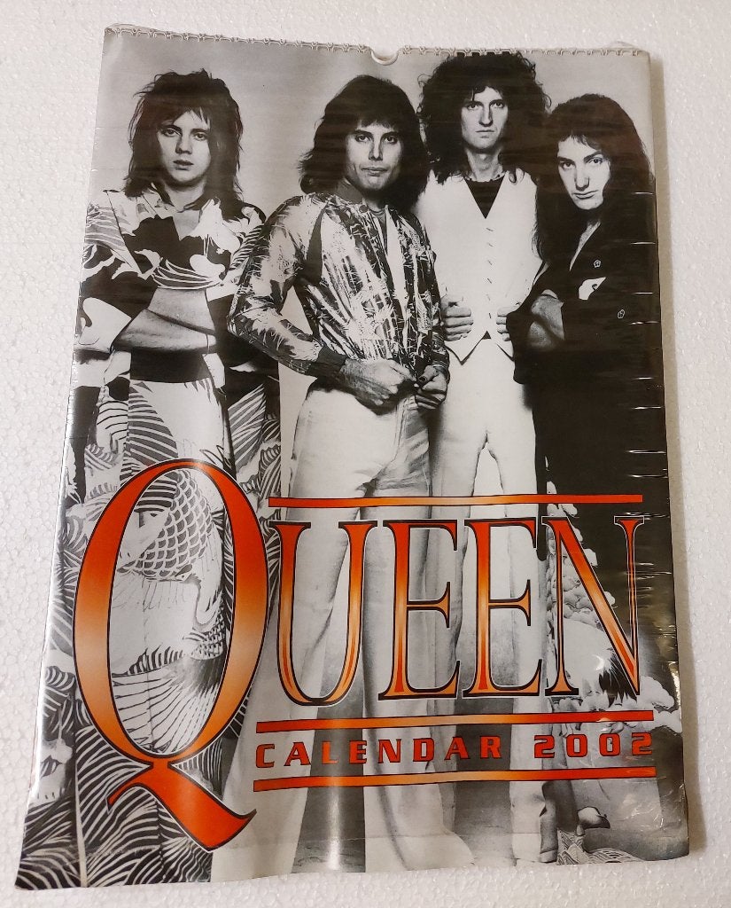 Queen KALENDER 2002 Gesealed !! Freddie Mercury, Gebruikt, Gebruiksvoorwerp, Ophalen of Verzenden, NvT