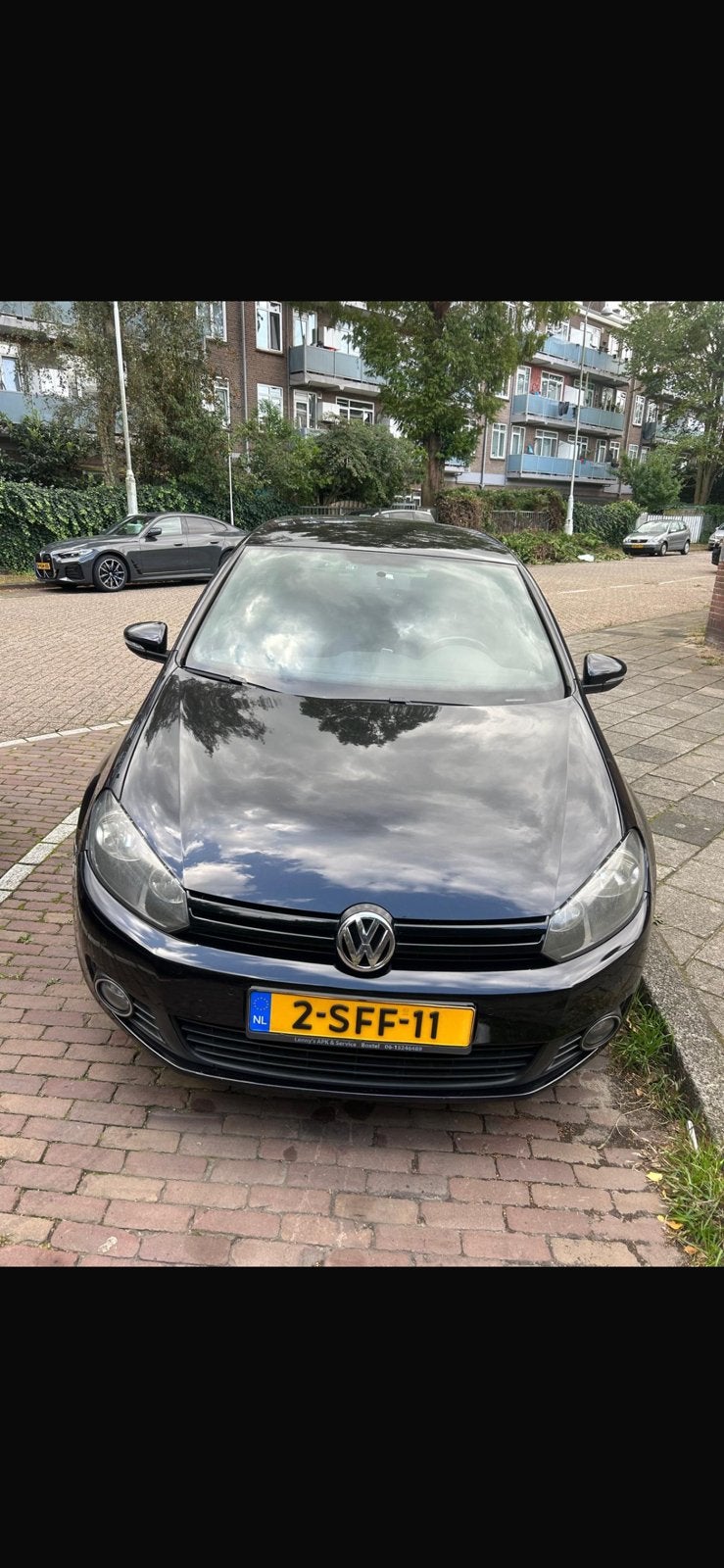 Volkswagen Golf 1.6 TDI 77KW 2011 Zwart, Auto's, Voorwielaandrijving, 4 cilinders, Zwart, 26 km/l