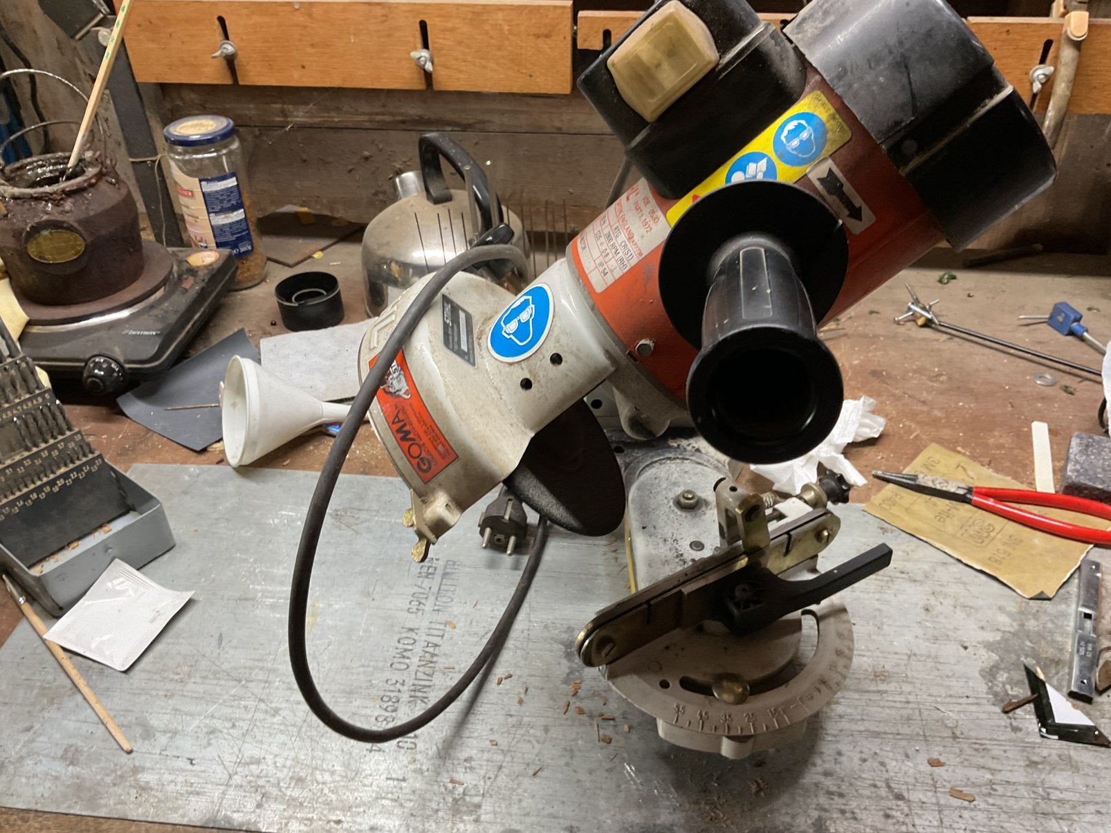 Stihl usg slijpmachine, Tuin en Terras, Ophalen of Verzenden, Gebruikt