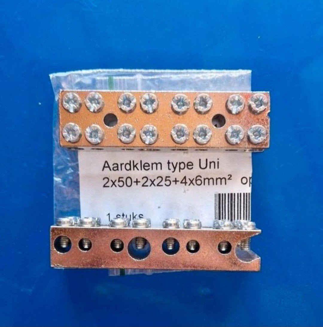 Aardklem type Uni en Aardverbindingsklemmen, Ophalen of Verzenden, Nieuw