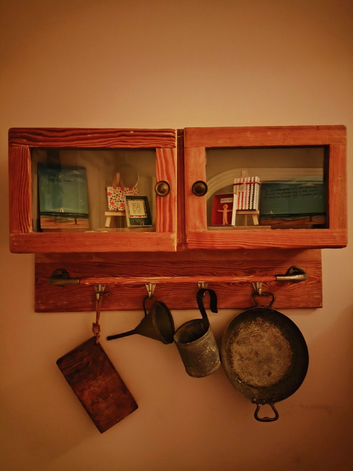 Te koop mooi oud vitrine kast., Ophalen