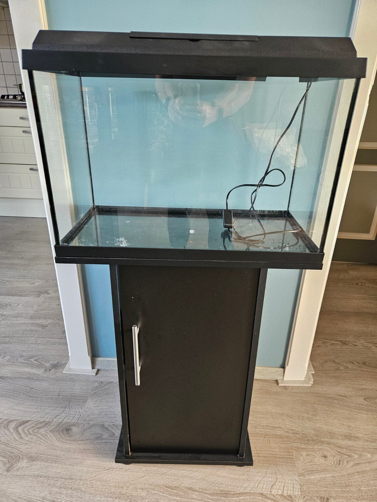 juwel aquarium met  meubel, Ophalen, Leeg aquarium