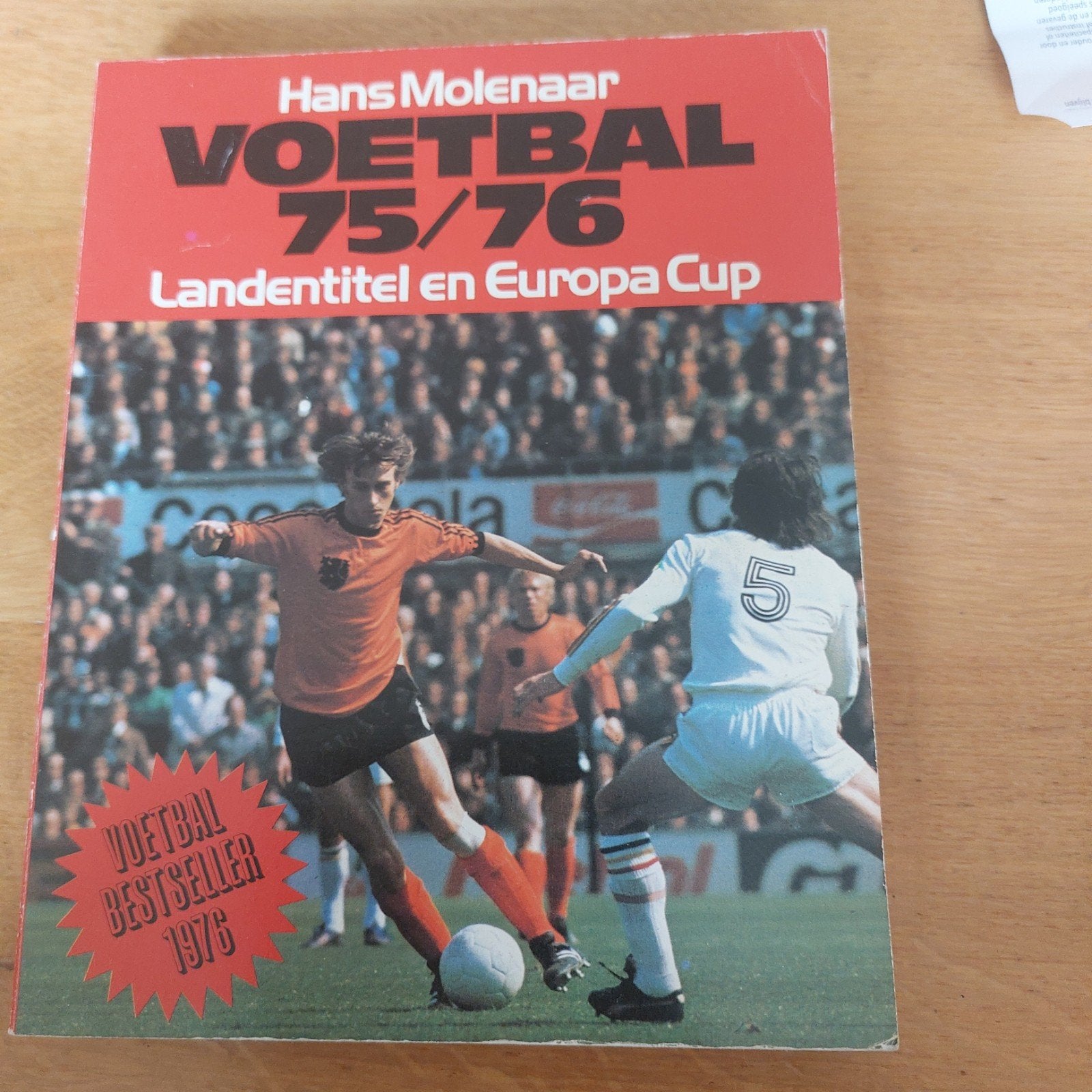 Voetbal 75/76 Landentitel en Europa Cup - Hans Molenaar, Boeken, Ophalen of Verzenden, Gelezen, Hans Molenaar, Overige sporten