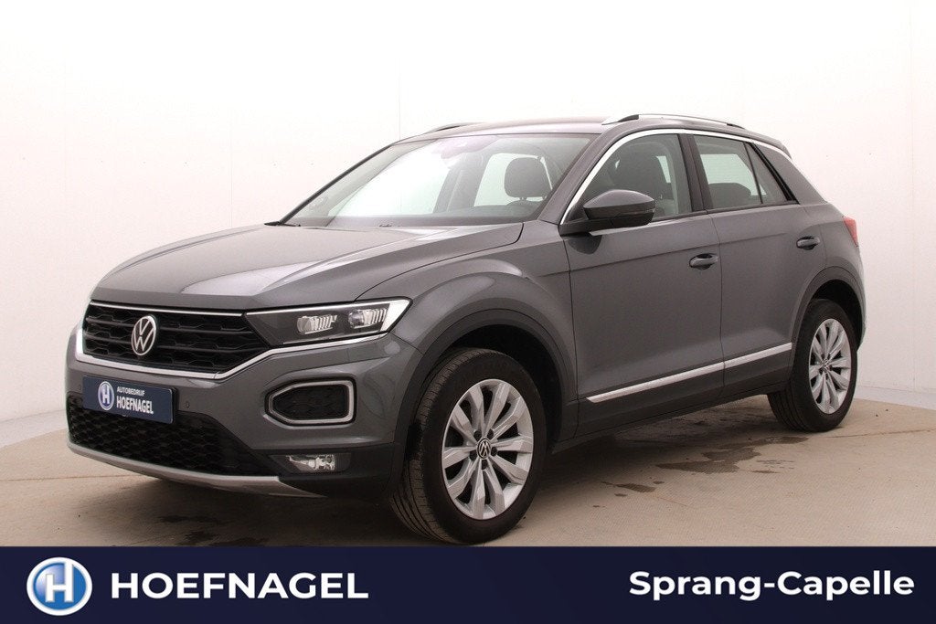 Volkswagen T-Roc 1.5 TSI Sport | Trekhaak | Camera | Adaptiv, Auto's, 1254 kg, Zwart, 4 cilinders, 150 pk