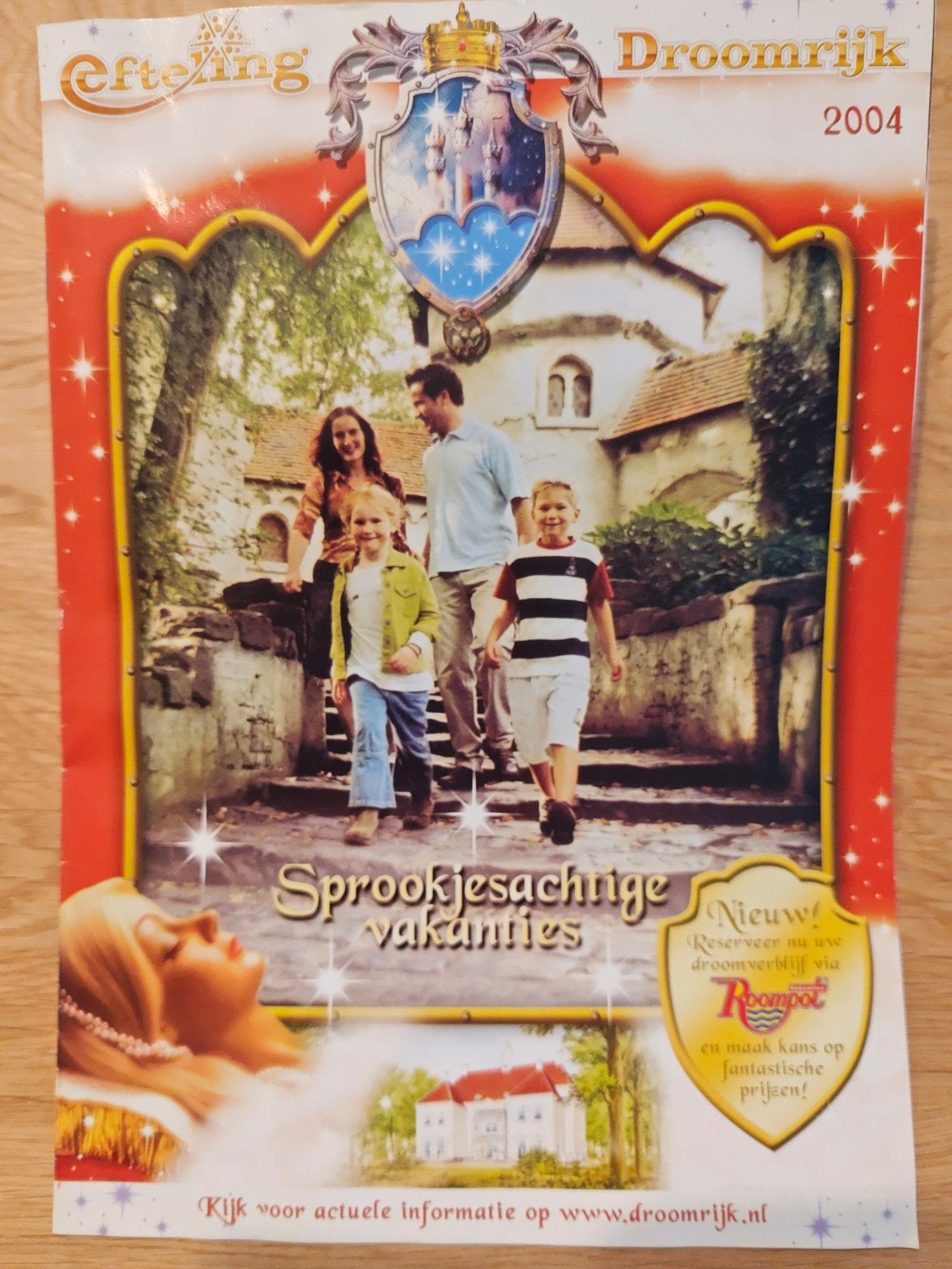 Efteling Droomrijk brochure 2004 (nooit gerealiseerd), Verzamelen, Ophalen, Zo goed als nieuw, Overige typen