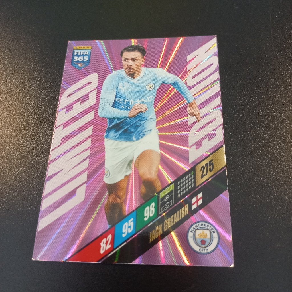 Jack Grealish #NNO Limited Edition FIFA 365 2024, Ophalen of Verzenden, Zo goed als nieuw, Buitenlandse clubs, Poster, Plaatje of Sticker