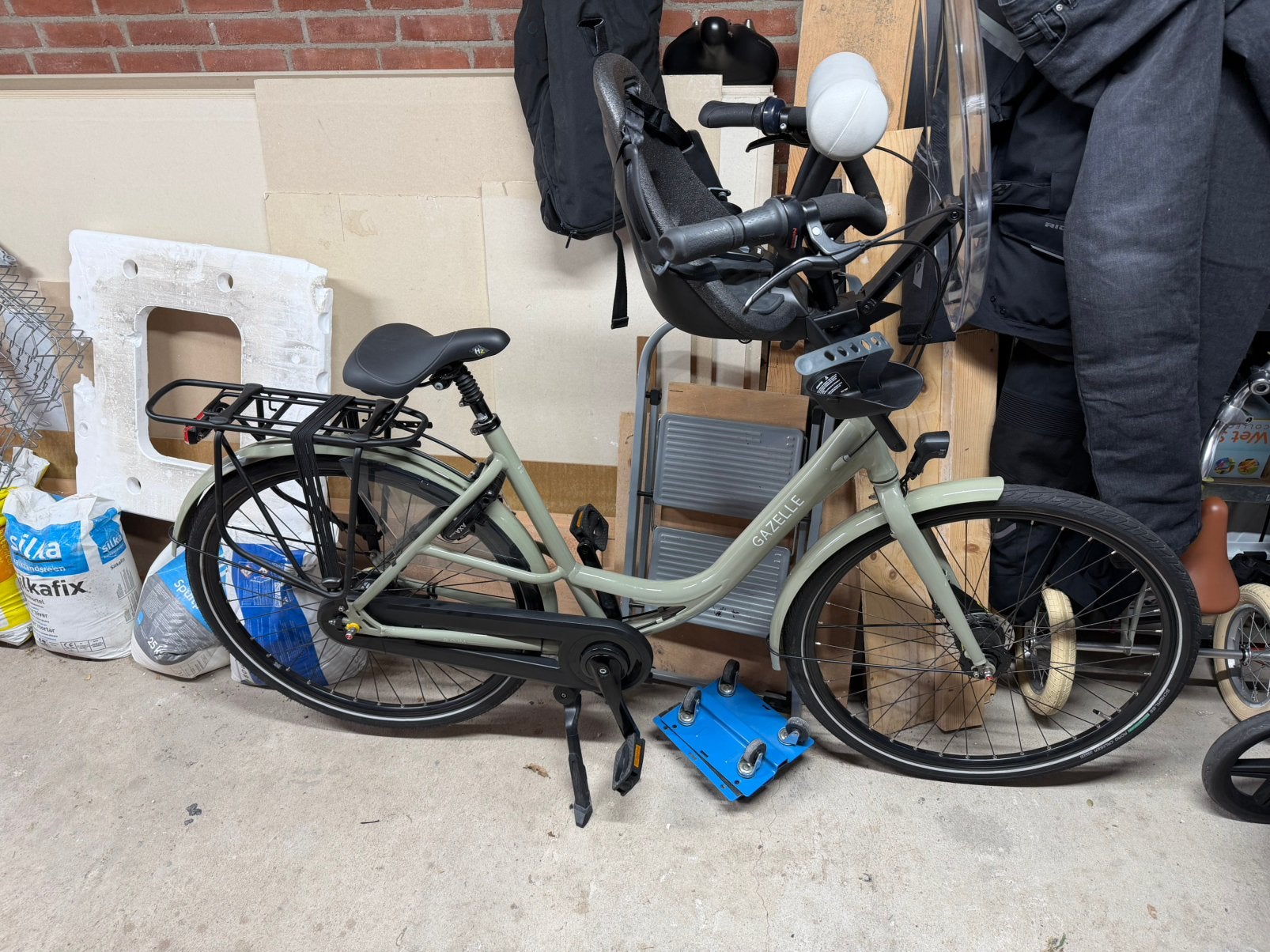 Gazelle bloom mamafiets, Ophalen of Verzenden, 2 zitjes, Zo goed als nieuw, Gazelle