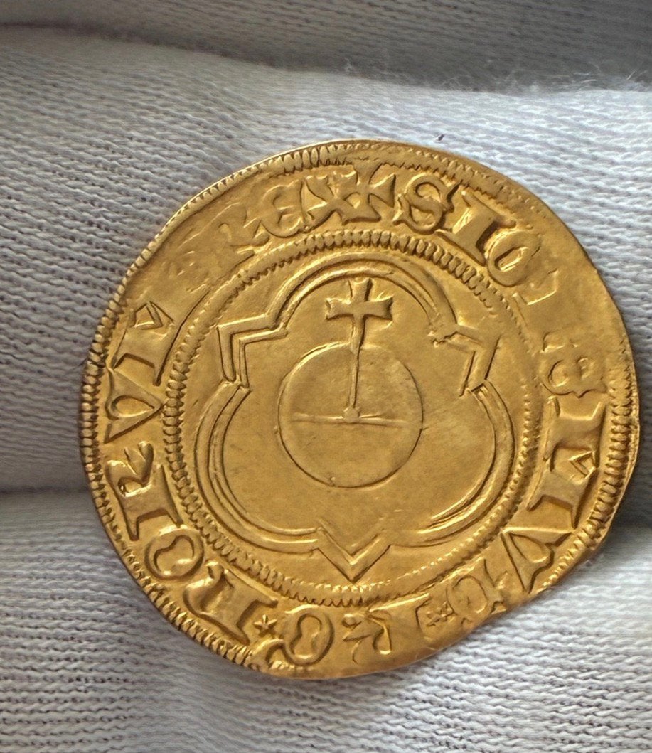 Zwitserland, Basel, Sigismund von Luxembourg, goudgulden, Ophalen of Verzenden, Overige landen