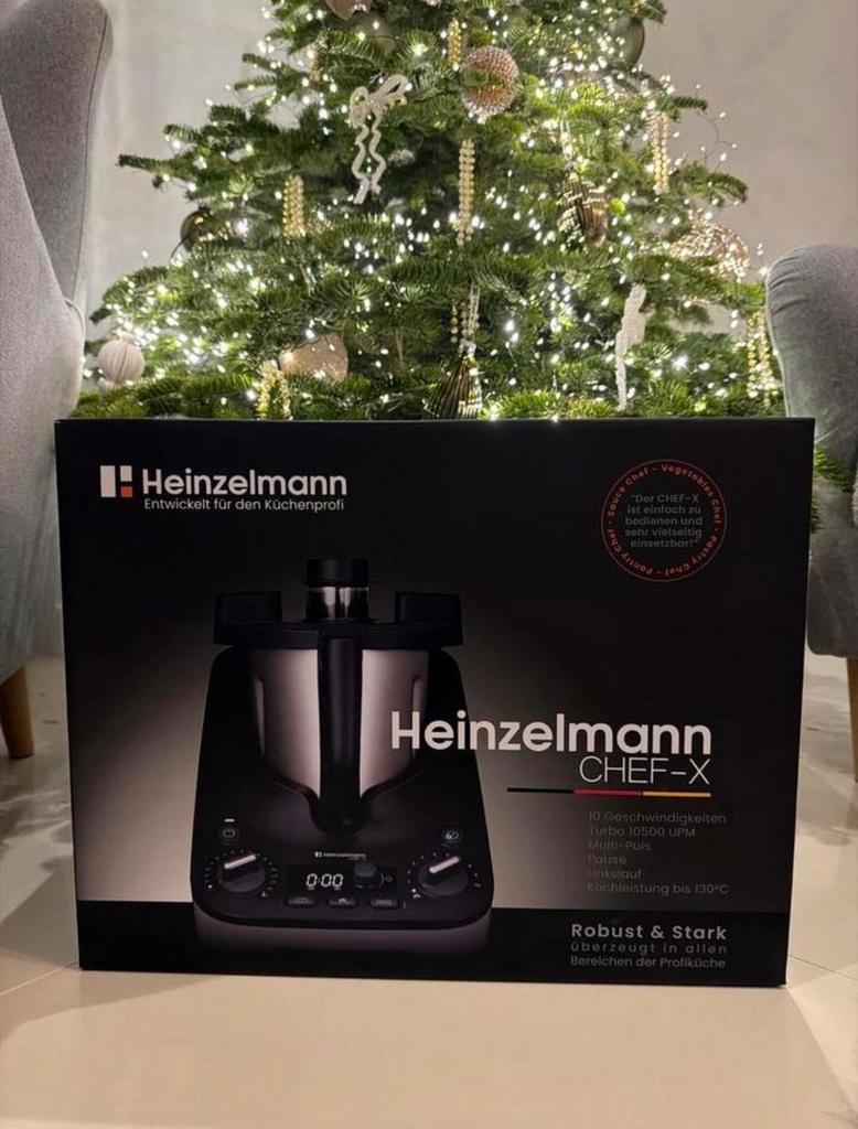 Heinzelmann Chef-X Keukenmachine, - soepmaken (Nieuw), Ophalen, 1 tot 2 liter, Nieuw, 3 snelheden of meer