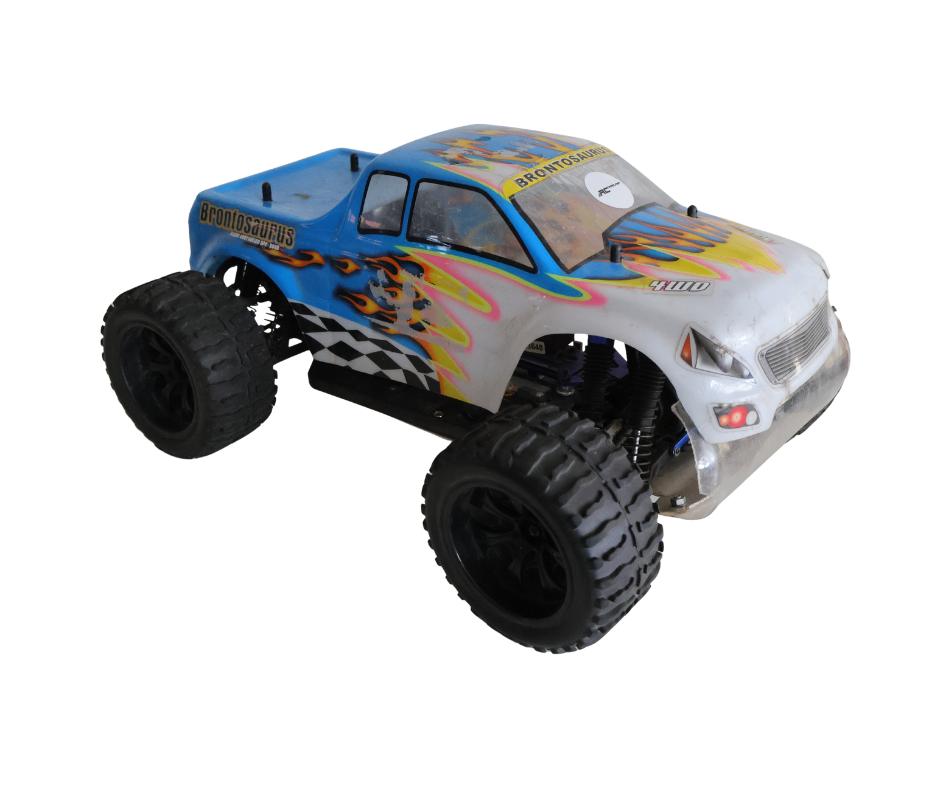 Himoto Brontosaurus 1/10 rc auto, Hobby en Vrije tijd, Modelbouw | Radiografisch | Auto's, Elektro, Gebruikt, Auto offroad, Ophalen of Verzenden