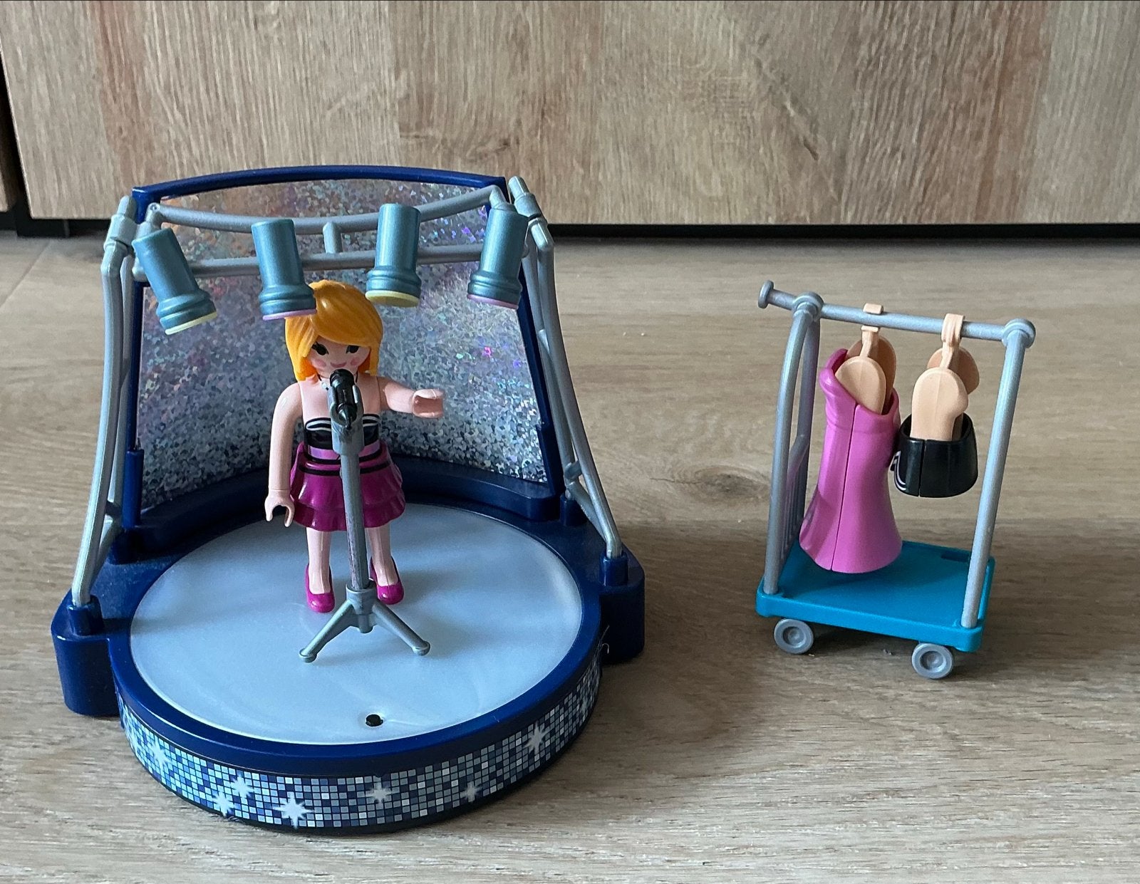 Playmobil zangeres, Ophalen of Verzenden, Gebruikt
