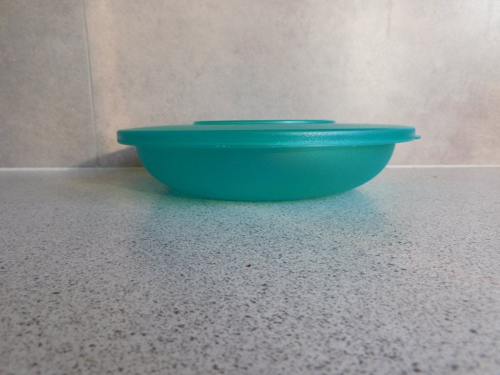 Tupperware Trendy Smartkom Turquoise - 700 ml., Blauw, Overige typen, Ophalen of Verzenden, Met deksel