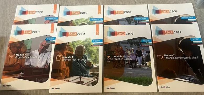 TakeCare theorie + opdrachten Niveau 3, Ophalen, Zo goed als nieuw
