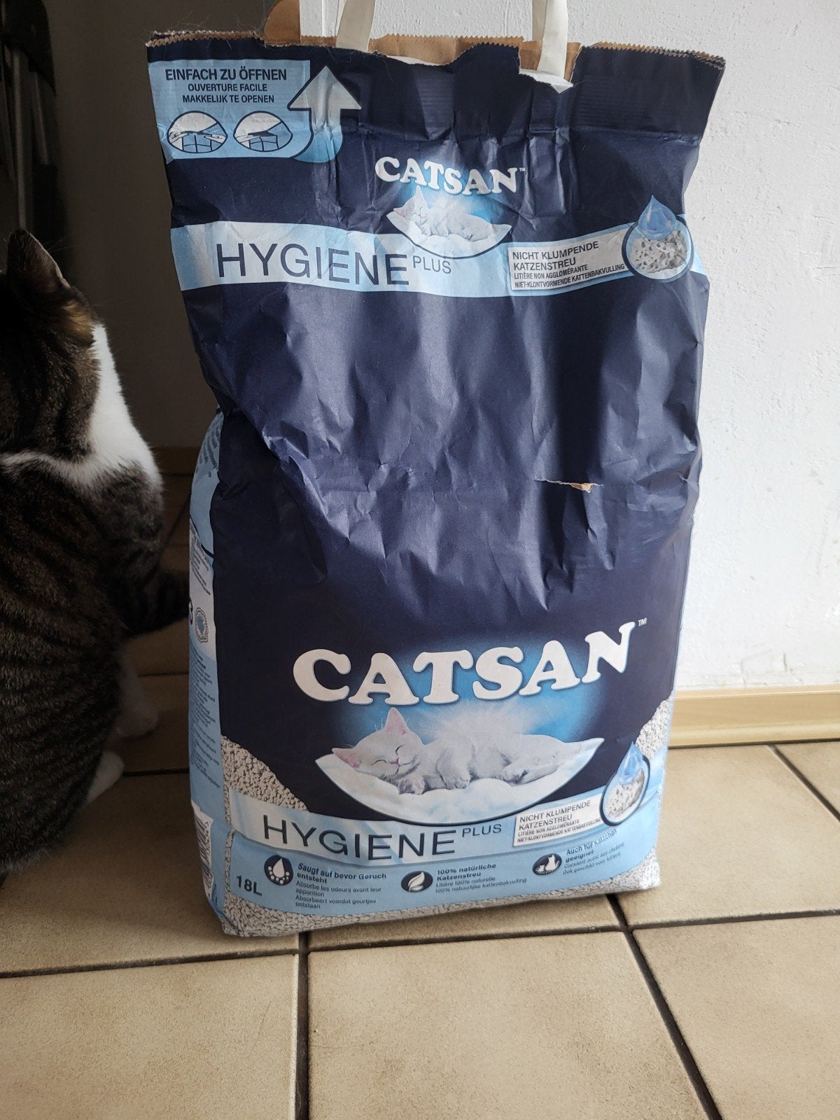 catsan 18 liter  dichte zak., Dieren en Toebehoren, Ophalen, Nieuw