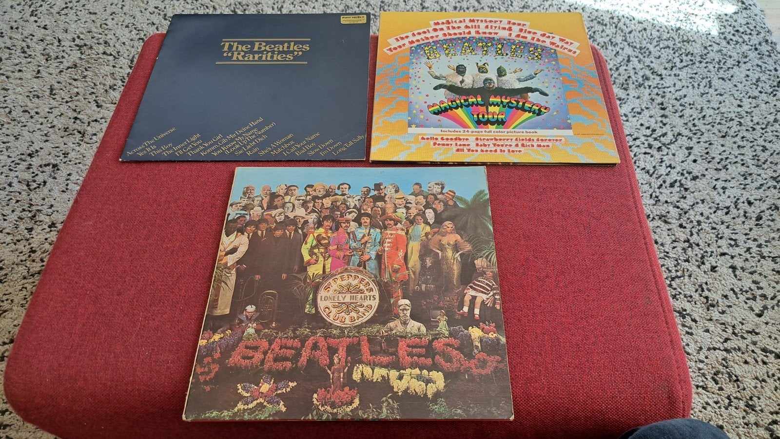 The Beatles Sgt. Pepper, Magical Mystery tour Rarities vinyl, Ophalen of Verzenden