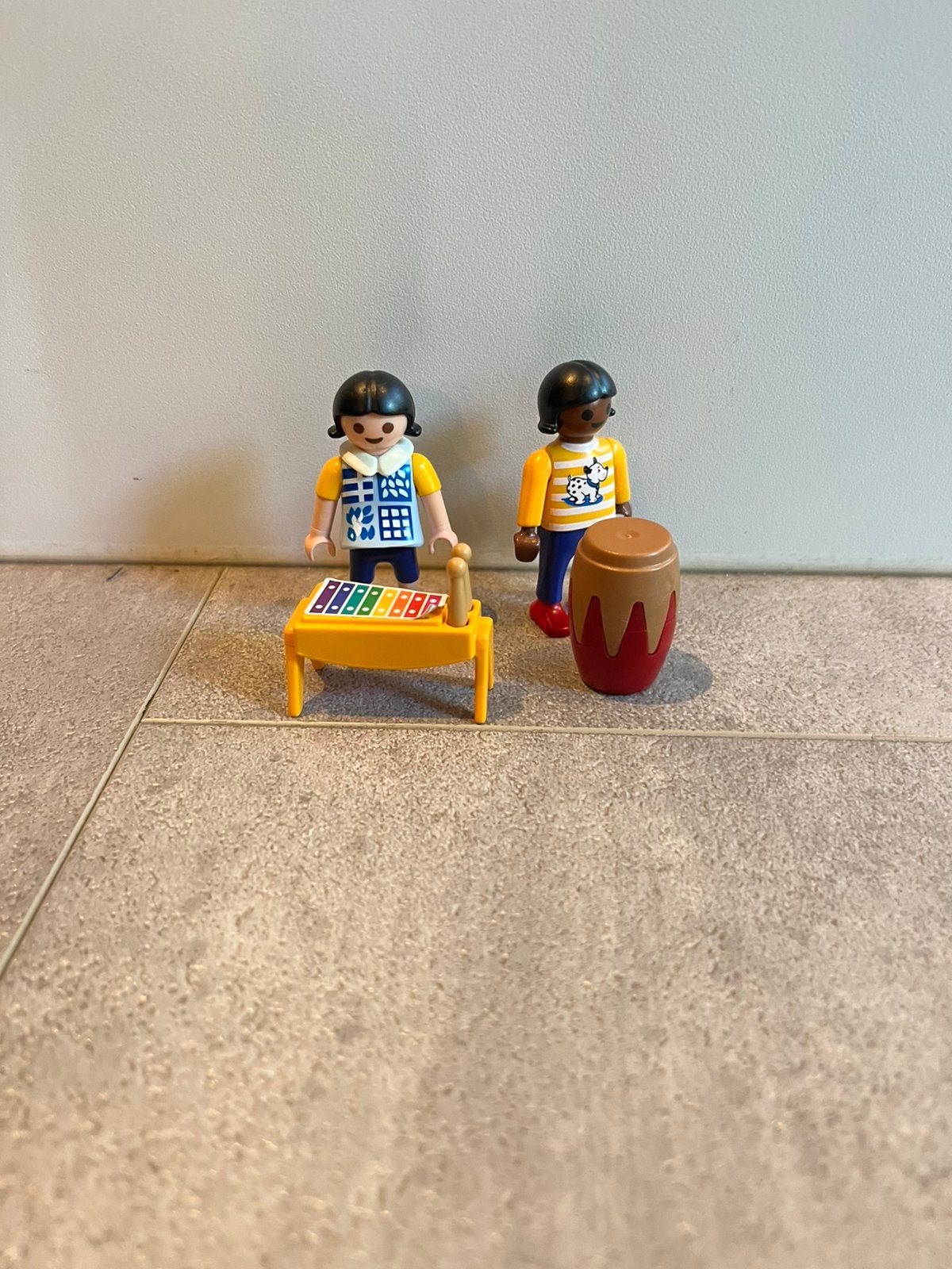 Playmobil kinderen met muziekinstrumenten, Kinderen en Baby's, Ophalen of Verzenden, Gebruikt