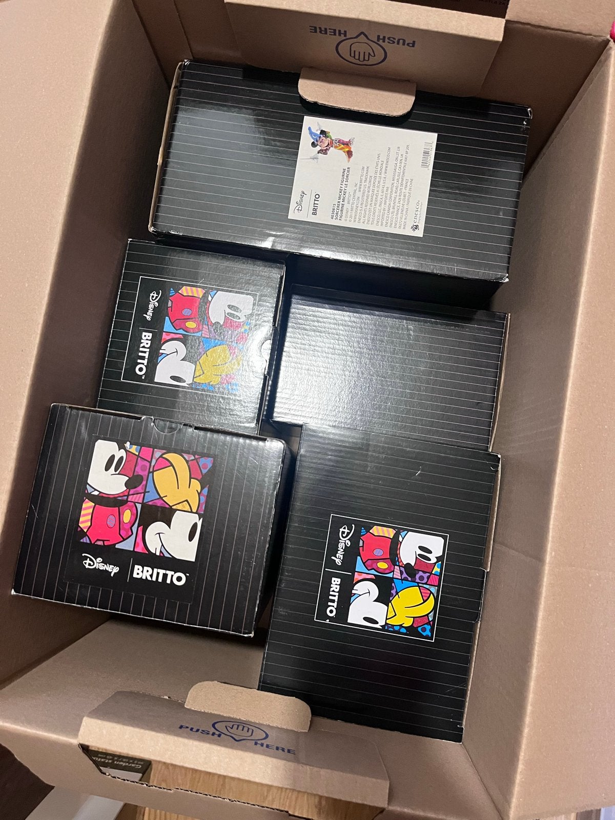 Disney Britto Beeldjes Collectie - Mickey, Donald, Goofy, Da, Ophalen, Nieuw