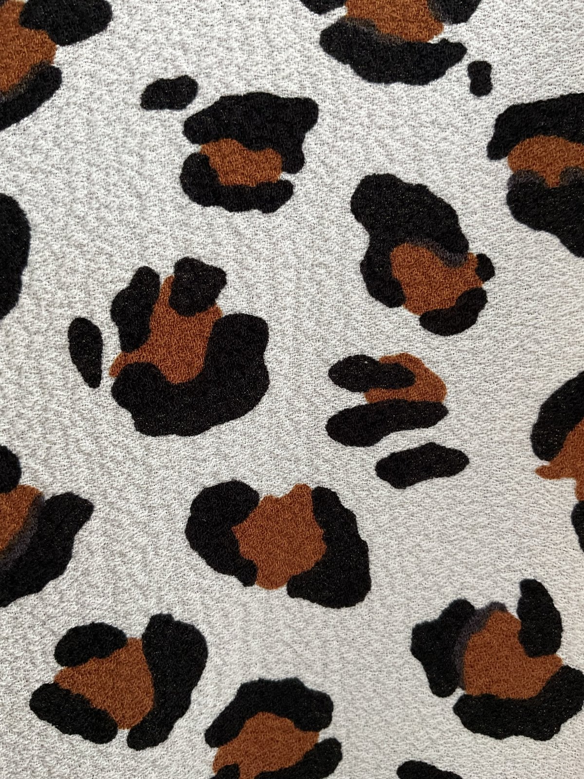 Foto 11 van Zara top bruin wit luipaardprint rouches maat XL