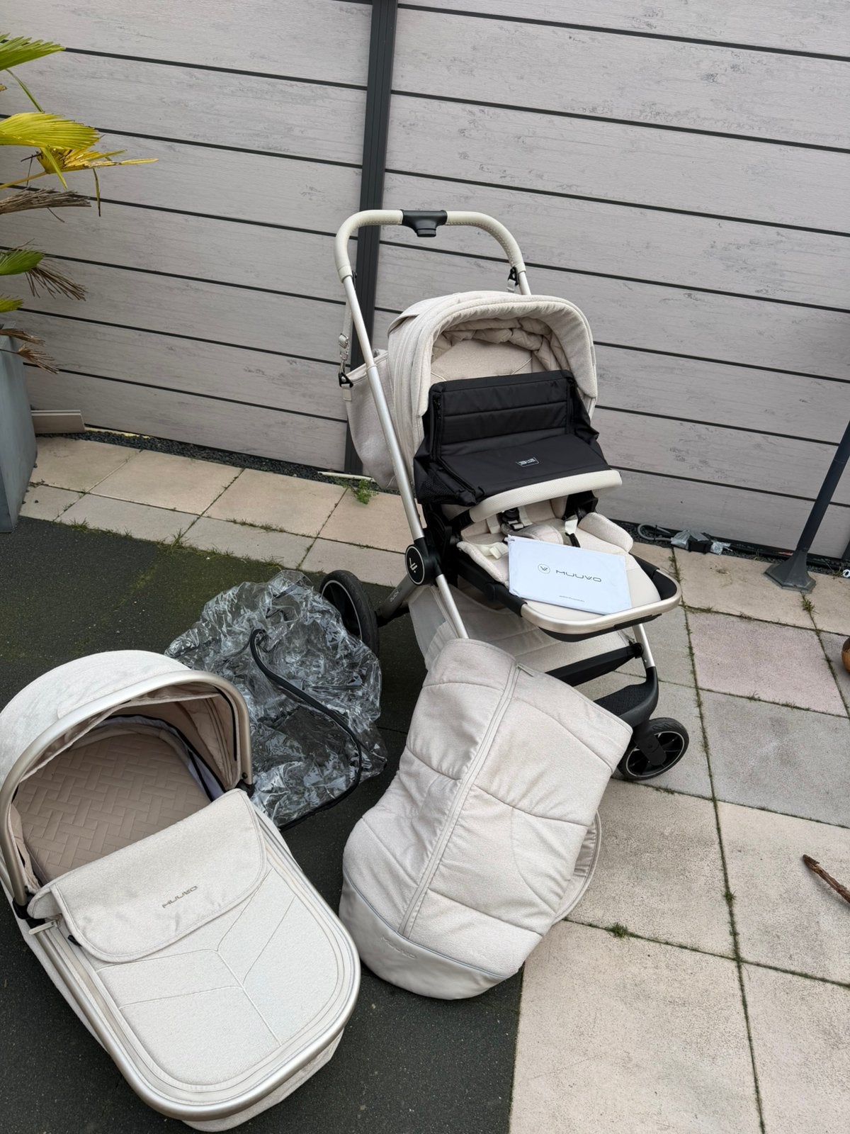 Muuvo Quick kinderwagen 3 in 1, Kinderen en Baby's, Kinderwagens en Combinaties, Ophalen of Verzenden, Zo goed als nieuw, Overige merken