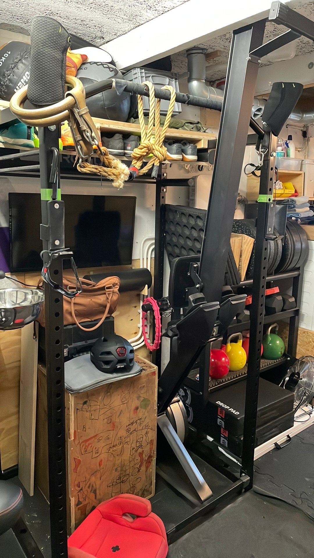 Powercage homegym, Sport en Fitness, Ophalen, Gebruikt, Overige typen