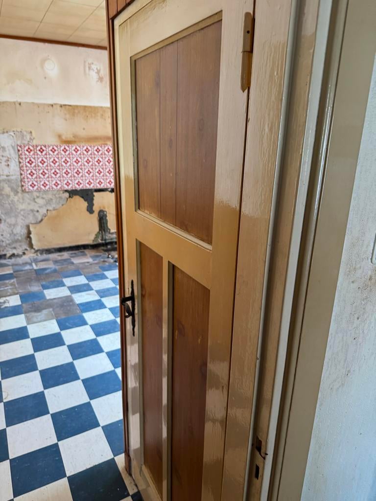 Oude stompe deuren, Doe-het-zelf en Verbouw, Deuren en Horren, Ophalen, Gebruikt, Binnendeur, 200 tot 215 cm
