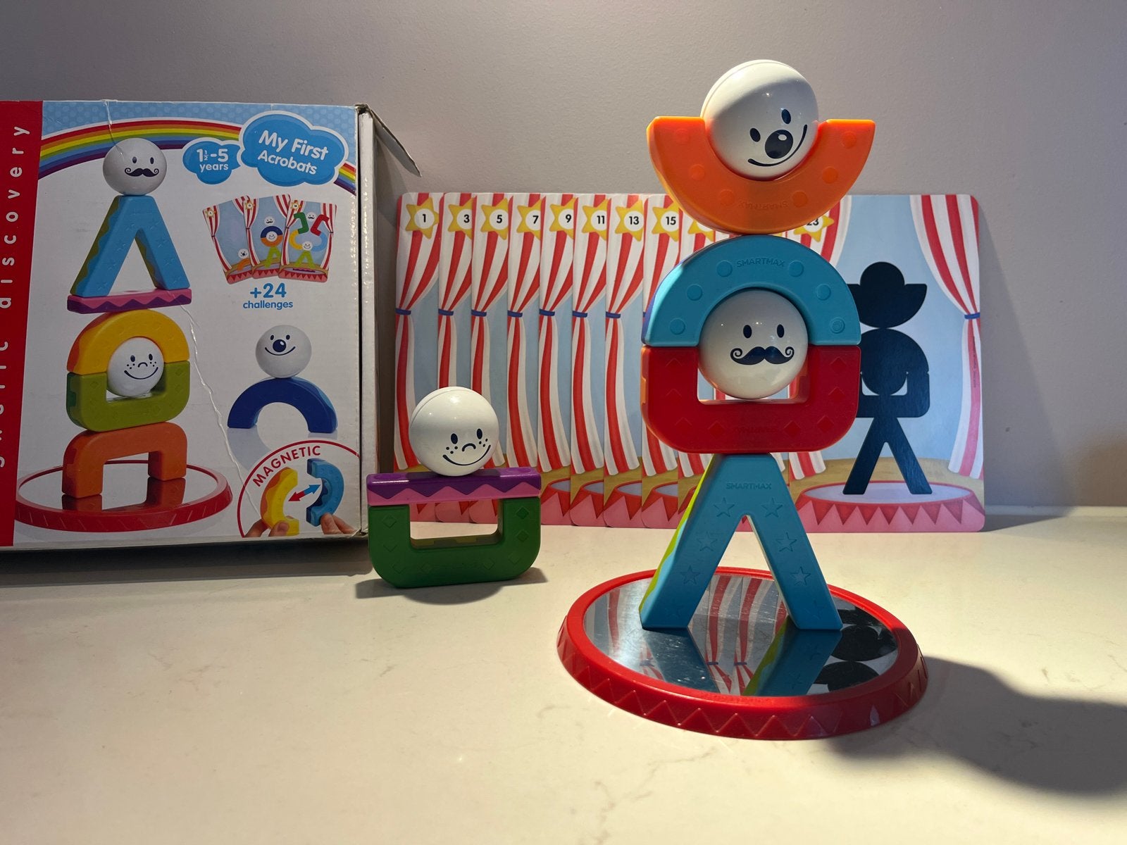 SmartMax My First Acrobats magnetisch speelgoed, Ophalen of Verzenden, Gebruikt, Overige merken