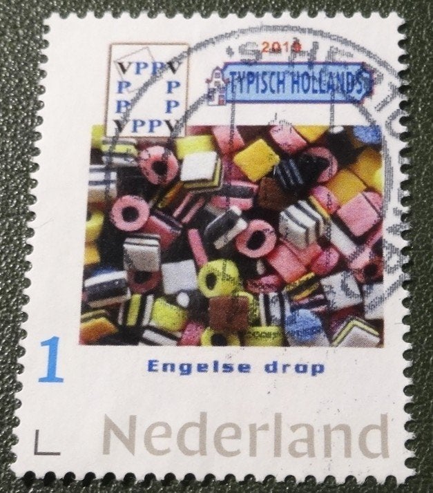 VPPV - Typisch Holland Engelse drop - Persoonlijk - PNe01-07, Verzenden, Na 1940, Gestempeld