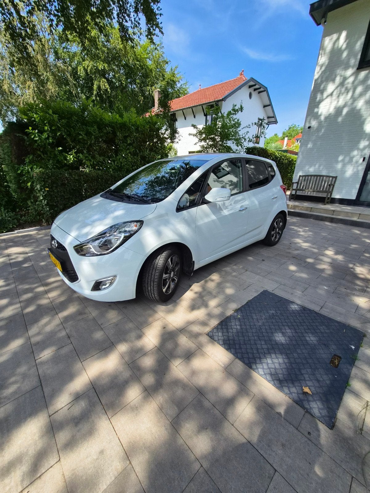 Hyundai iX20 1.6 Cvvt 2016 Wit, Auto's, Voorwielaandrijving, 1591 cc, 4 cilinders, Wit