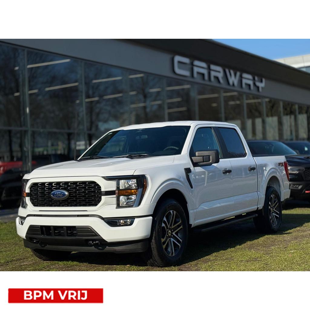 Ford USA F-150 2.7 V6 Ecoboost STX (bj 2023), Automaat, 2241 kg, Gebruikt, Zwart