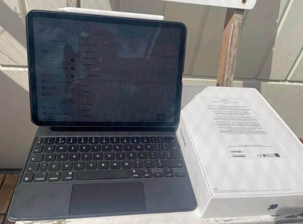 iPad Pro 11" (3e gen) M1, 256GB, 98% batterij + doos, Computers en Software, Apple iPads, 11 inch, Ophalen of Verzenden, Zo goed als nieuw