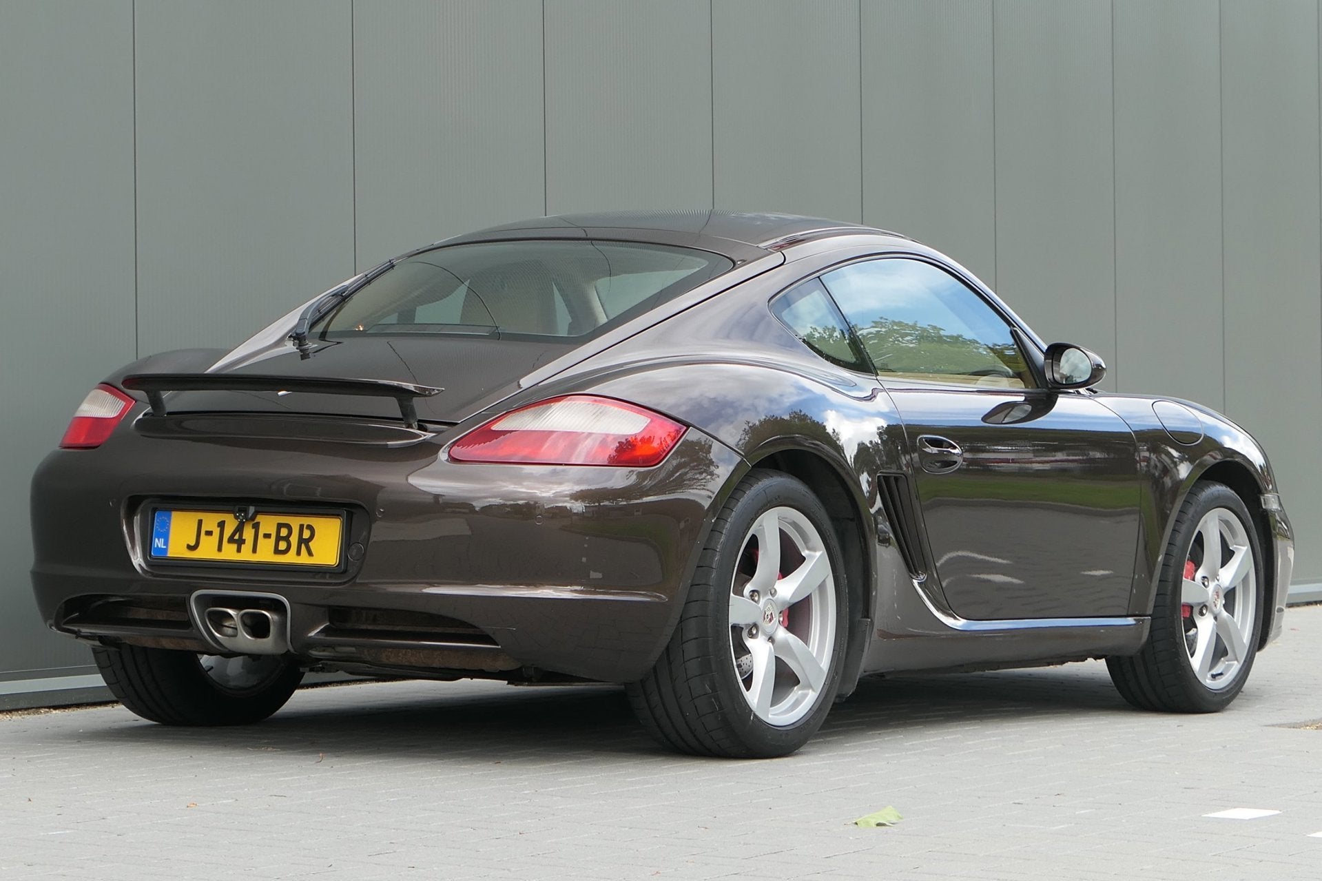 Porsche Cayman S 3.4 Tiptronic Youngtimer Sportchrono Carpla, Auto's, Automaat, Gebruikt, Beige, Bruin