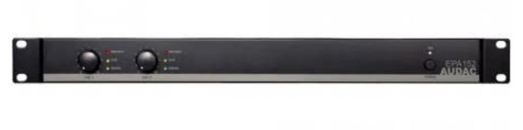 AUDAC DPA152 Professionele Klasse-D Eindversterker, Gebruikt, 120 watt of meer, Stereo, Ophalen