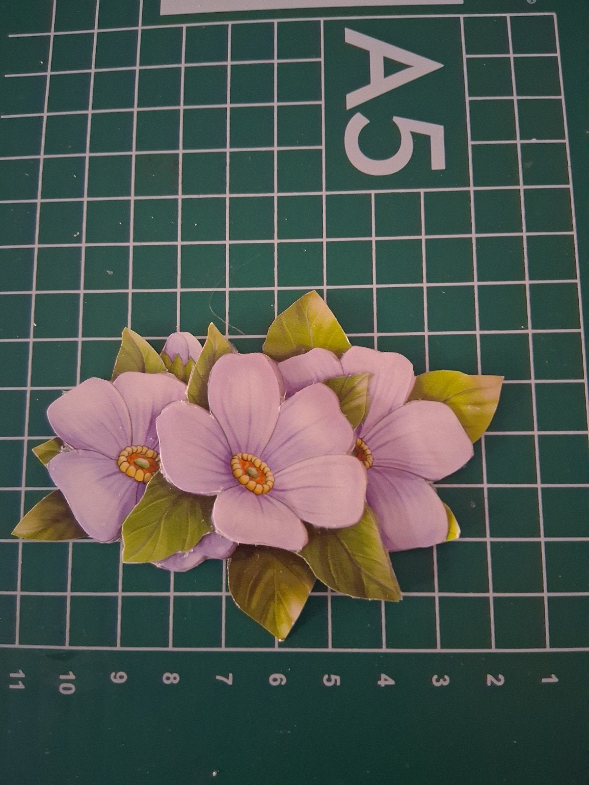 3D plaatje kant en klaar, Hobby en Vrije tijd, Kaarten | Zelf maken, Ophalen of Verzenden, Nieuw, Overige thema's, Knipvel